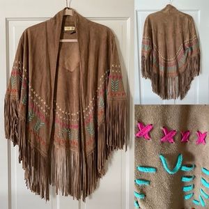 Mahiya Suede Kimono